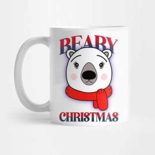 BEARY Christmas Polar Bear Mug